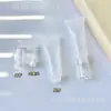 Frasco Dispensador de Líquido para Base com Tubo Macio Transparente e Conta-gotas, Frasco Vazio Portátil de Viagem Compressível para Loção e Sérum