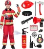 Disfraz de Bombero Personalizado Halloween Disfraz de Bombero para Niños Disfraz de Policía Disfraz de Bombero Disfraz de Abogado Disfraz de Doctor