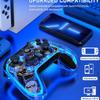 Control gamepad neón RGB colorido luminoso pro inalámbrico 6 ejes sensor de movimiento 7040