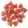 Contas Triangulares Tridimensionais de Acrílico Imitação de Jade Gradiente Bicolor Furo Reto Contas Soltas Material Acessórios para Corrente de Celular DIY