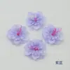 Horquilla para el Cabello con Flores Artificiales Tocado Estilo Hanfu Flores Falsas Materiales DIY Arreglo Floral Hecho a Mano Accesorios Decoración de Flor de Rosa de Cinco Pétalos