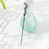 Novo estilo chinês simples moderno grampo de cabelo de metal estilo frio alto senso feminino verão coque grampo de cabelo estilo antigo grampo de cabelo cheongsam