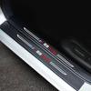 Adequado para Tiras de Proteção de Soleira de Porta Hongqi Hs7, Itens de Decoração Interior, Acessórios de Modificação de Carro, Adesivos Anti-Risco para Pedal de Boas-Vindas