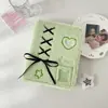 Álbum de Fotos de Peluche con Cinta Estilo Ballet Álbum de Almacenamiento de Hojas Sueltas Álbum de Tarjetas de Ídolos Femeninos Álbum de Fotos de Ídolos Álbum Conmemorativo Polaroid