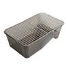 Tortuguera con Tapa y Terraza Tortuguera de Plástico Caja para Tortugas Pequeñas Casa Caja Doméstica con Tapa Caja de Cría