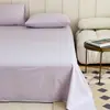 Sábana de Cama de Algodón Puro de Clase A, Pieza Única, Sábana 100% Algodón, Adecuada para Dormitorio y Uso en Casa, Sábana de Cama de Algodón, Universal para Todas las Estaciones
