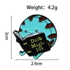 Insignia con Forma de Huevo para Mascotas Transfronteriza Broche de Animal Lindo Accesorios Dibujos Animados Cerdo Pequeño Leopardo Rosa Broche de Animal
