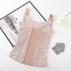 Faja Moldeadora de Encaje Transfronteriza Postparto Sujetador Abdominal Ajustado Ropa Interior para Mujer Talla Grande Delgada Corsé Abdominal con Hebilla de Seis Filas