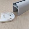 Cortina de Gaze Macia Personalizada Acessórios para Cortina Rolô Trilho Inferior em Forma de U com Tubo Redondo Acessórios para Cortina Rolô Manual Cortina Rolô Janela de Sacada