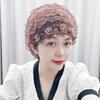 Verão Respirável Cap Lace Fluffy Wig Cap Cabelo Branco Elegante Moda Joker Cap