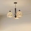 [Transfronterizo] Nuevo Candelabro de Sala de Estar de Diseñador Bauhaus, Luz Principal de Dormitorio Alto, Sala Principal, Vidrio Estilo Antiguo