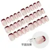 Uñas Cortas Portátiles TikTok Premium Rayadas Color Vino Tinto Ojo de Gato Puntas para Uñas para Niñas, Uñas Postizas Iluminadoras