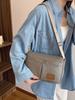 Bolso Cruzado de Gran Capacidad de Gama Alta para Viajes Diarios de Mujeres 2026 Nuevo de Verano Bolso Cuadrado Pequeño Bolso de Hombro de Lona