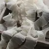 Encaje de Volantes Plisado de Acordeón de una Sola Capa de 5 cm de Ancho Cuello Puños para Vestido Lolita Accesorios de Ropa Hechos a Mano DIY