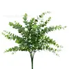Follaje Artificial Hoja de Dinero Materiales Florales para Bodas Decoración de Paisajismo de Jardinería Arreglo de Atmósfera Festiva Ramo de Eucalipto de 35 Piezas