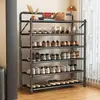 Zapatero plegable para entrada de casa, multicapa, sin necesidad de instalación, zapatero simple, estante para zapatos ahorrador de espacio para sala de estar