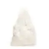 Bolsa de Pelúcia Feminina Grande Capacidade 2025 Nova Primavera Casual Ombro Sacola de Compras Fofa para o Dia a Dia Bolsa Tote