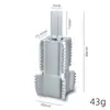 Abridor de Fios Integrado Interno e Externo para Tubo de Água de 4 Pontos e 6 Pontos Ferramenta Conjunto para Tubo de Plástico PVC Abridor de Fios Universal para Furadeira Elétrica