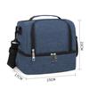 Bolsa de Almoço com Compartimentos Duplos, Bolsa Térmica com Folha de Alumínio, Bolsa para Mamadeira da Mamãe, Bolsa de Almoço para Exterior, Bolsa Térmica, Bolsa Térmica para Mamadeira