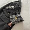 Bolso de Diseño Nicho para Mujer Otoño 2025 Nueva Moda Simple Estilo Extranjero Bolso de Axila Estampado de Leopardo Bolso de Hombro Retro