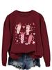 Amazon eBay nuevo lazo Copa Amor elegante primavera y otoño top de mujer moda europea y americana camisa de cuello redondo