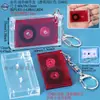 Caja Pequeña de CD Álbum de Estrellas, Caja Personalizada para Guardar Joyería, Caja para Monedas de Colección, Caja con Chip NFC para Colgante de Disco de Vinilo Mini