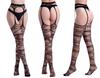 Meias Sexy, Acessórios de Sedução, Lingerie, Pijamas Vazados, Calça Jacquard de Uniforme, Meias-Liga de Rede Cruzadas Europeias e Americanas Transfronteiriças