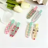 Lindo y Dulce Pasador de Color Jugo sin Costuras para Mujer, Pin para Flequillo con Brillo, Pin de Maquillaje con Forma de Uva, Pasador, Pinza para el Cabello, Accesorio para el Cabello