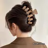 Nuevo Pasador Elegante Mate para el Cabello para Mujer Otoño e Invierno 2026, Tamaño Grande, Accesorio para el Cabello en la Parte Trasera con un Diseño de Línea Melard de Alta Gama