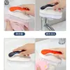 Cepillo para Limpiar Zapatos, Cepillo de Cerdas Suaves, Cepillo para Lavandería, Cepillo para Zapatos con Mango Largo, Cepillo de Limpieza, Cepillo Multifuncional para Zapatos, Cepillo de Placa para Limpiar Zapatos del Hogar