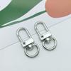 Accesorios de joyería diy aleación de zinc galvanizado hebilla de resorte cadena de puerta llavero hebilla para perro venta directa al contado