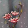 Flores artificiales sentido de alta gama flor de magnolia EVA flores de boda adornos de decoración para el hogar flores artificiales chinas al por mayor
