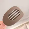 Presilha Curva de Abalone de Alta Qualidade para a Parte de Trás da Cabeça Feminina, Presilha Reta para Cabelo Que Não Machuca a Cabeça, Presilha Bico de Pato, Presilha de Cabelo Versátil para a Cabeça
