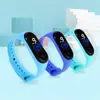 Reloj electrónico LED táctil M4 al por mayor para exteriores, deportivo, impermeable, pulsera, reloj simple, luminoso, para estudiantes