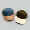 Gorras de Béisbol de Malla Sencillas con Combinación de Colores para Primavera y Verano para Hombres y Mujeres Sombrilla Deportiva Exterior de Malla Personalizada Gorras de Camionero Venta al por Mayor