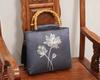 Mango de bambú hecho a mano directo de fábrica para bolsa de tela y accesorios para bolsa de compras, cartera, accesorios para equipaje, mango de bambú