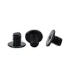 En Stock Tornillos de Acero Inoxidable 304 Chapado en Zinc Negro Cabeza Plana M1-M3 cm Ranura de Cruz Phillips Tornillos de Cabeza Plana Grande Cabeza Delgada