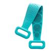 60cm Largo Silicona Baño Exfoliante Artefacto Bañarse Toalla de Baño Larga Frotar Espalda Poderoso Hogar Frotar Barro Frotar Ceniza Toalla de Baño