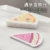 Esponja de Limpeza para Cozinha em Polpa de Madeira Comprimida e Algodão Impressa, Esponja Absorvente e Removedora de Manchas para Lavar Louça, Atacado Personalizado pelo Fabricante
