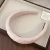 2026 Nueva Versión Coreana Diadema de Esponja de Corona Alta Plisada Elegante de Gama Alta, Accesorio para el Cabello Exquisito y Lujoso