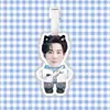 Etiqueta de Bagagem Xiao Zhan Pingente de Mochila Decoração com Corrente Pendurada Mercadoria de Fã Estilo Igual ao do Tiktok