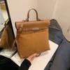 Bolso de mujer 2023 Otoño Nuevo retro hombro mensajero bolso de mano gran capacidad diseño nicho mochila para mujer