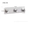 Soporte para cuchilla de afeitar de acero inoxidable 304 gancho de baño sin perforar soporte para maquinilla de afeitar enchufe de almacenamiento gancho gancho gancho estante para ganchos
