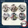 Cazador de demonios: Kimetsu No Yaiba, Kanroji Mitsuri, Insignia Estilo Tinta, Artículos Periféricos de la Ciudad Infinita, Insignia Súper Genial de Iwa Shianyi