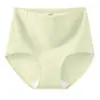 Pantaletas Jacquard de Algodón Puro de Cintura Alta Control de Abdomen~Nuevo Modelo 2024 10A Entrepierna de Seda Antibacteriana Transpirables Sin Costuras Tallas Grandes para Mujer