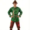 Disfraz de Espantapájaros Cosplay, Mismo Estilo que el Personaje de Cuento de Hadas El Mago de Oz, Atuendo para Role-Playing de Halloween y Convención de Cómics