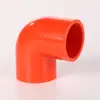 Conexões Conector PVC Três Vias Vermelho, Laranja, Rosa, Cotovelo Direto para Aquário, Tubo de Abastecimento de Água Verde, Amarelo, Preto, Roxo