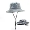 Nuevo Sombrero de Pescador Lavado y Viejo Transfronterizo Sombrero para Montañismo al Aire Libre de Primavera y Verano Sombrero de Pescador para Viajes de Hombres con Protección Solar y Sombra