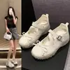Zapatos de Ballet Mary Jane con Lazo para Mujer 2026 Nuevo Otoño Versátiles que Aumentan la Altura Suela Gruesa Tenis Casuales