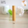 Botella de Cuentas de Bambú y Madera Botella de Cuentas para Ventana Esencia Líquido para el Cabello Perfume Embotellado Resistente a Caídas Logo Personalizable